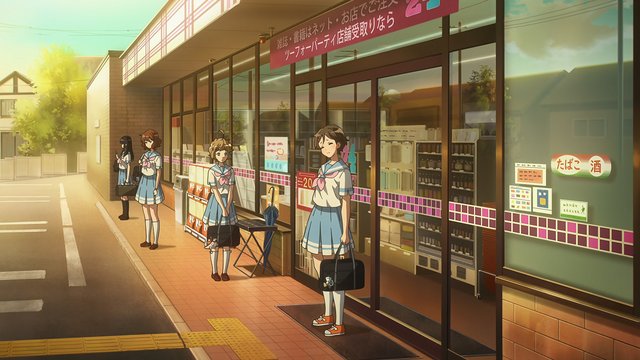 In Front of the Convenience Store